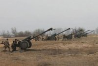 К границе с Крымом перебросили артиллеристов из Николаевской области