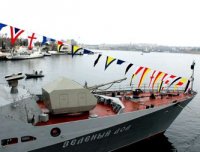 Экскурсия по новейшему ракетному катеру ЧФ