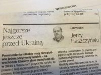 Rzeczpospolita: У Украины нет шансов стать частью Запада и нет шансов вернуть Донбасс