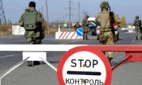 Боевики обстреляли транспорт на границе с Крымом