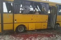 Обстрел автобуса под Волновахой: год спустя