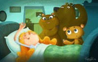 Современные варианты сказки о Трёх медведях в разных странах....