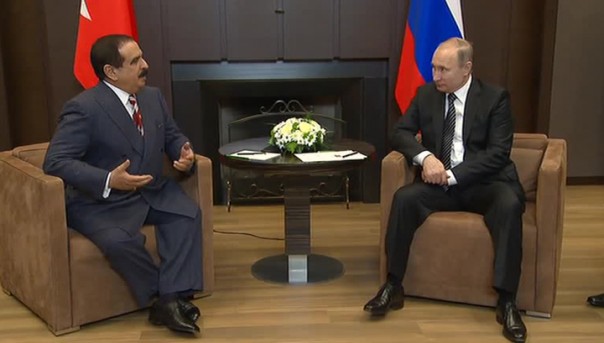 Владимир Путин и король Бахрейна заявили о готовности сотрудничать в кризис