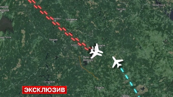 Диспетчеры Внуково предотвратили столкновение истребителей и Ту-134