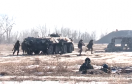 Учения на полигоне ОРБ «Спарта». 01.02.2016