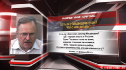 Есть ли у Медведева план? Что с ним делать?