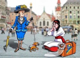 Так стремилась, так рвалась...даже юбчёнка не помялась