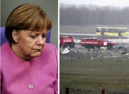 Меркель выразила соболезнования Путину в связи с авиакатастрофой в Ростове