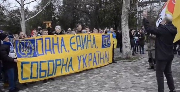 В Одессе впервые после трагедии 2 мая прошел марш ультрас