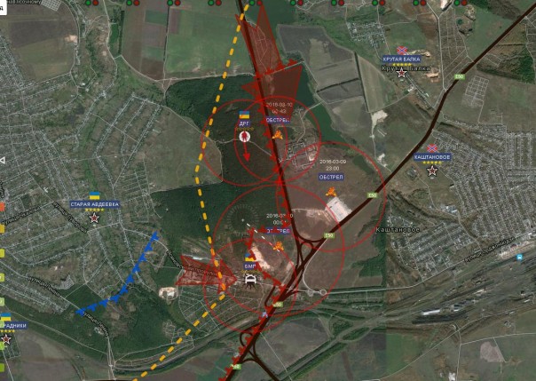 Сообщения от ополчения и местных жителей