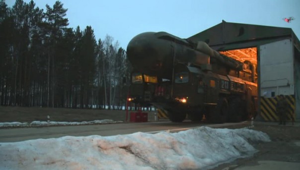 Учения РВСН: ночной марш и испытания роботизированной системы поиска