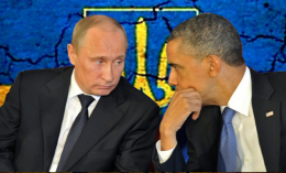 Путин, Обама и Украина