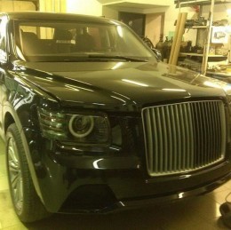 Опубликованы первые фото внедорожника из проекта «Кортеж»