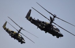 Испытания Ка-52 "Аллигатор", выпущенных в рамках госзаказа 2016 года, начались в Приморье