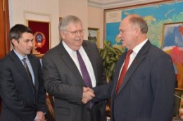 КПРФ – естественные партнёры США в России. Теффт обсудил с Зюгановым ожидания КПРФ от предстоящих выборов в Думу