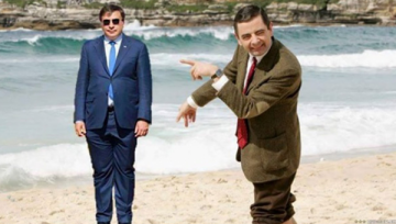 Урок стиля от Саакашвили: губернатор Одесской области заправил брюки в носки