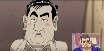 Соратник Авакова разместил у себя в фейсбуке клип про Саакашвили «под кокаином и в ох..ительных штанах»