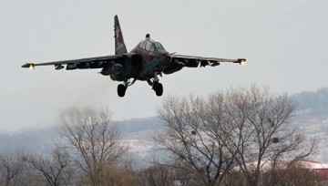 Штурмовик Су-25 разбился в Приморье