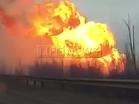 В ХМАО горит нефтепровод, есть пострадавшие