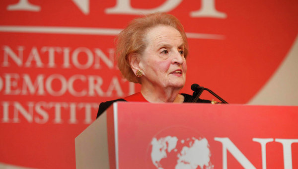 Пушков пошутил о "сытости" Олбрайт Пушков пошутил о "сытости" Олбрайт