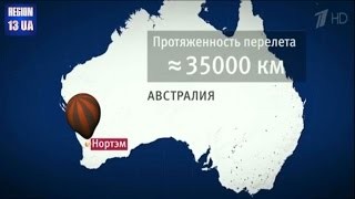 Готовится новый мировой рекорд: Обогнуть Землю на воздушном шаре всего за 14 дней