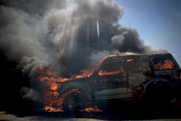 На границе с Крымом прогремел взрыв. Четверо пострадавших, один человек погиб