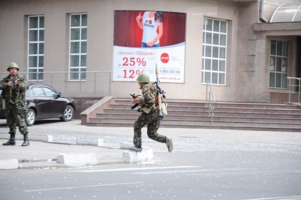 Мариуполь 9 Мая 2014 год Вся правда! Преступления террористов с евромайдана