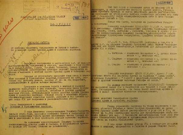 Минобороны РФ рассекретило секретные архивы о преступлениях ОУН УПА