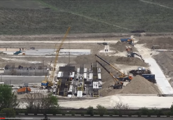 Строительство Севастопольской ТЭС (24 апреля 2016)