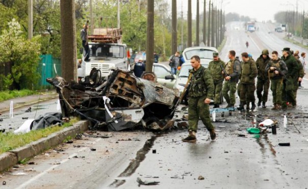 Украинские военные, обстрелявшие КПП с мирными людьми, погибли странной смертью
