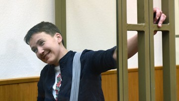 Надежда Савченко начала сухую голодовку