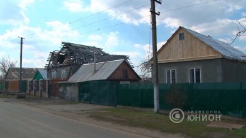 Восстановление поселка Никишино. 06.04.2016, «Панорама»телеканал "ЮНИОН" ДНР