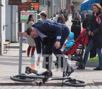 BMX-сера Кличко накаутировал бордюр