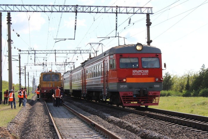 На Крымской железной дороге начался капитальный ремонт пути На Крымской железной дороге начался капитальный ремонт пути