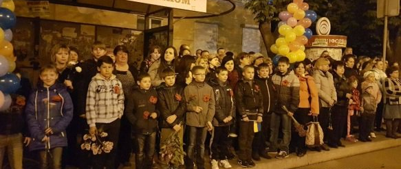 В Кривом Роге митинг по случаю Дня Победы провели в четыре утра В Кривом Роге митинг по случаю Дня Победы провели в четыре утра