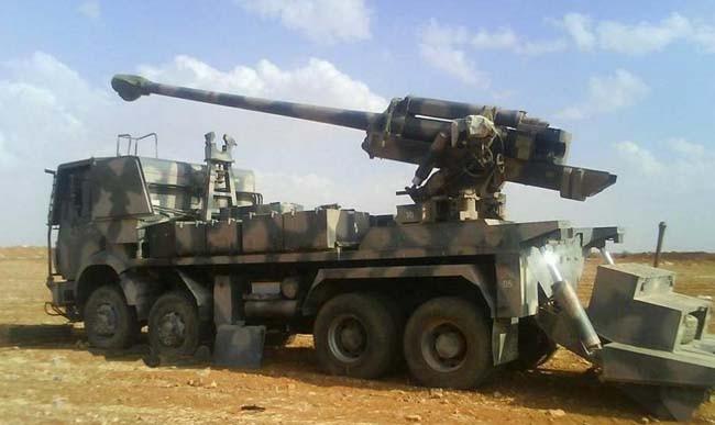 У сирийской армии замечены неизвестные дальнобойные снаряды