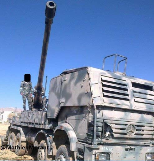 У сирийской армии замечены неизвестные дальнобойные снаряды