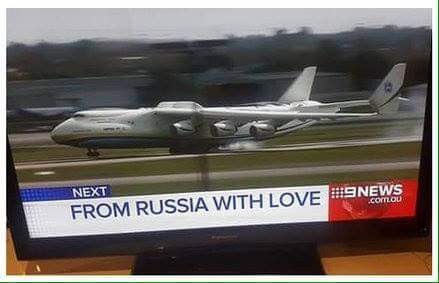 Выпуск австралийских новостей: АН-225 Мрия приземлился в Австралии Выпуск австралийских новостей: АН-225 Мрия приземлился в Австралии