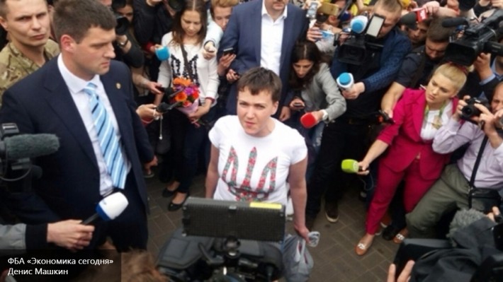 Помилованная Путиным Савченко оказалась неблагодарной Помилованная Путиным Савченко оказалась неблагодарной