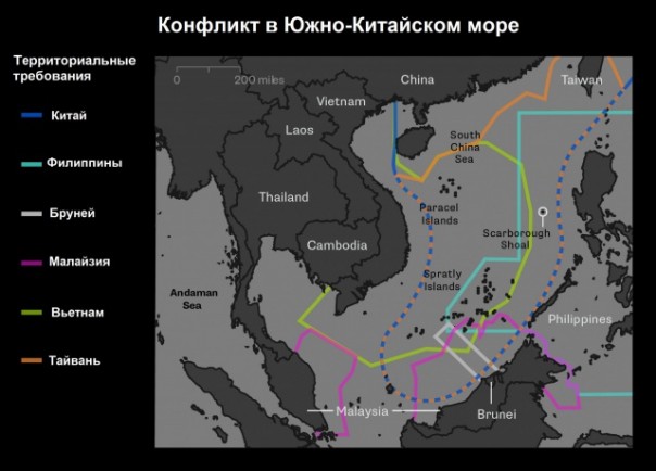 Forbes: конфликт в Южно-Китайском море Forbes: конфликт в Южно-Китайском море