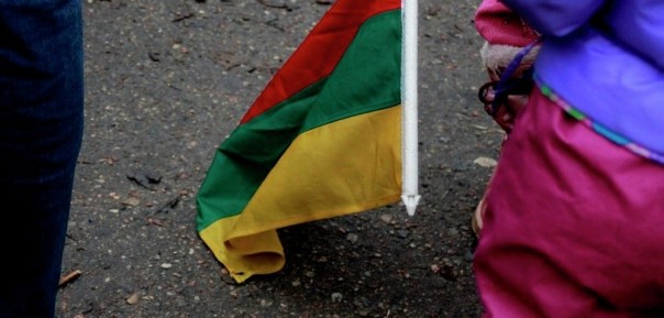 Шило в мешке не утаишь: два солдата из США надругались над флагом Литвы Шило в мешке не утаишь: два солдата из США надругались над флагом Литвы