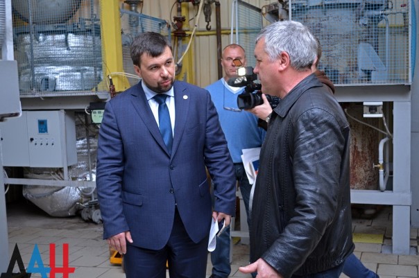 Пушилин в ходе развития экономики ДНР Пушилин в ходе развития экономики ДНР