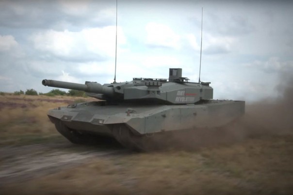 Немецкий демонстратор Revolution или будущее европейского танкостроения