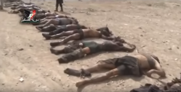 18+ Пустыня завалена трупами ДАИШ | Hаёмники США и курды готовятся к штурму сирийской столицы ДАИШ - Ракки