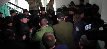В Житомире херои АТО побили хероев Майдана