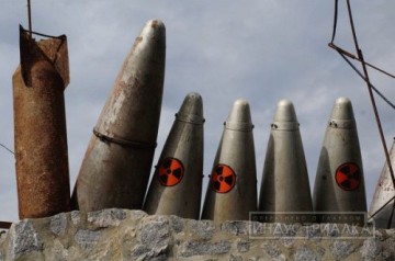 В Запорожской области на сооружение забора пошли и лимонки, и корпус авиабомбы