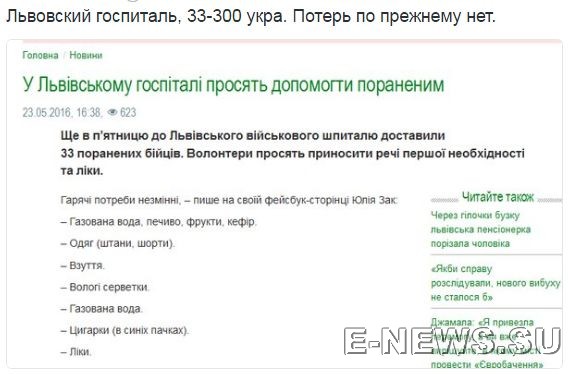 Потерь НЕТ - терять некого! Потери укрофашистов с 1 по 31 мая (Фото)
