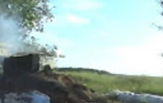 Бойцы ДНР сдерживают бронетехнику ВСУ при помощи советской установки ПТУР