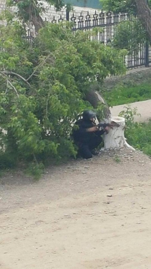 В трёх районах казахского города Актобе (Актюбинск) идёт перестрелка