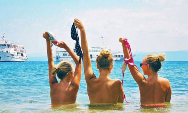 Открытие пляжного сезона в Турции